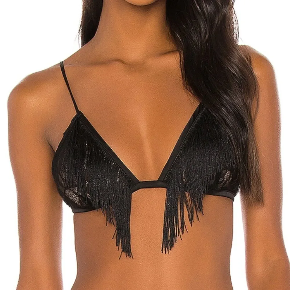 NWT Lovers + Friends Cosmo Bra in Black - Picture 1 of 4